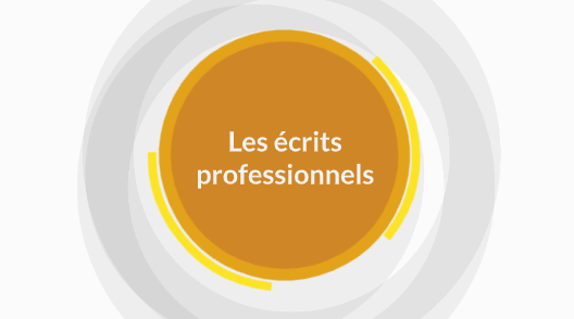 Ecrits Professionnels 