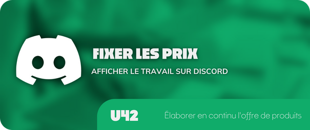 AFFICHER LE TRAVAIL SUR DISCORD