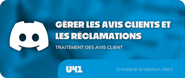 TRAITEMENT DES AVIS CLIENT
