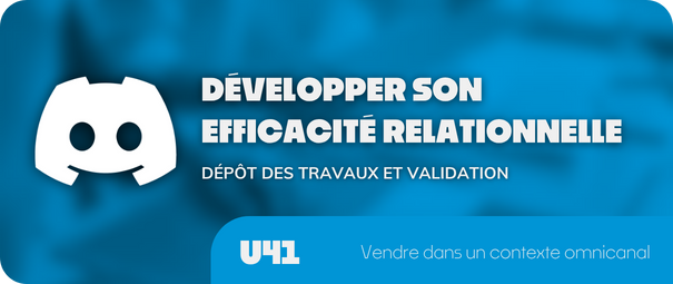 DÉPÔT DES TRAVAUX ET VALIDATION