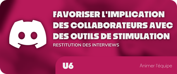 RESTITUTION DES INTERVIEWS